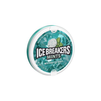 Ice Breakers Sugar-Free Mints & Sours – 24 Pack Case (8ct per Pack)