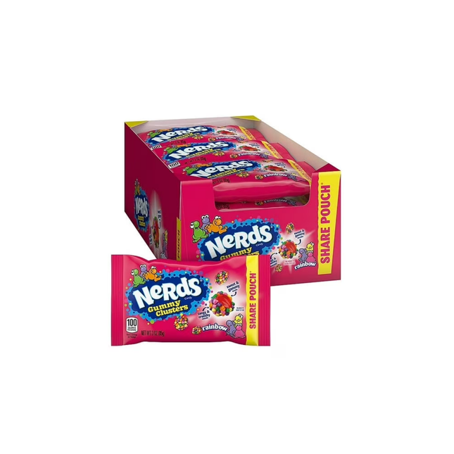 Nerds Gummy Clusters – Bulk Case (4 Packs of 12ct)