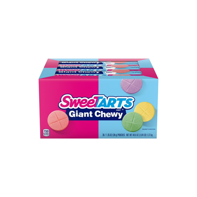 SweeTarts Original Rolls – Bulk 10 Pack Case (36ct per Pack)