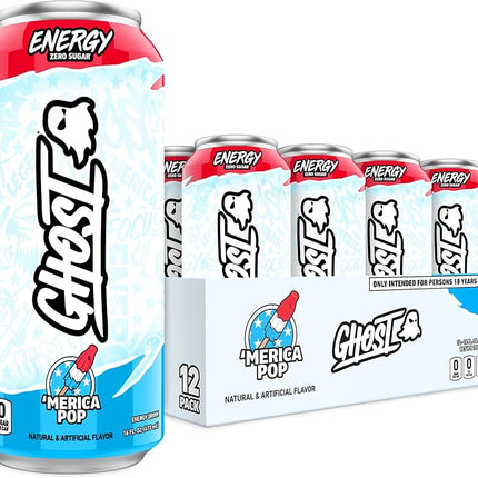 Ghost Energy Drink (12-Pack / 16oz Cans)